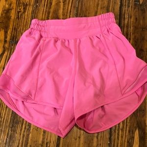 Hottie, hot pink, size 0, 4 inch, worn once